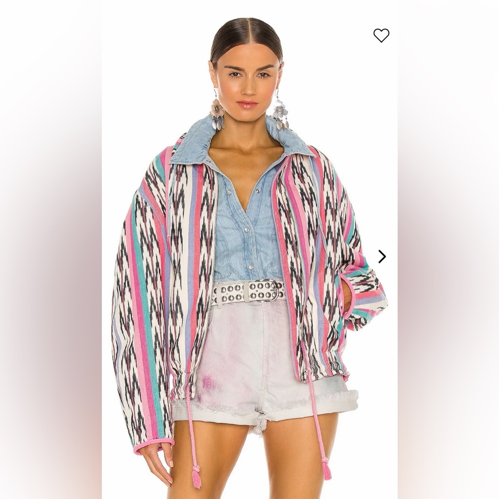 Isabel Marant Colorful Patterned Puffer Jacket - Picture 3 of 3